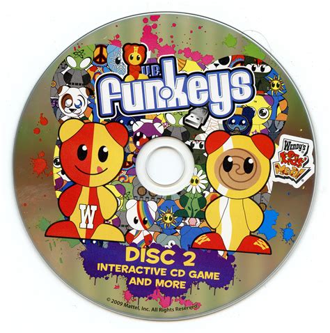 Ub Funkeys Disc 2 Interactive Cd Gamewendys Kids Meal2009