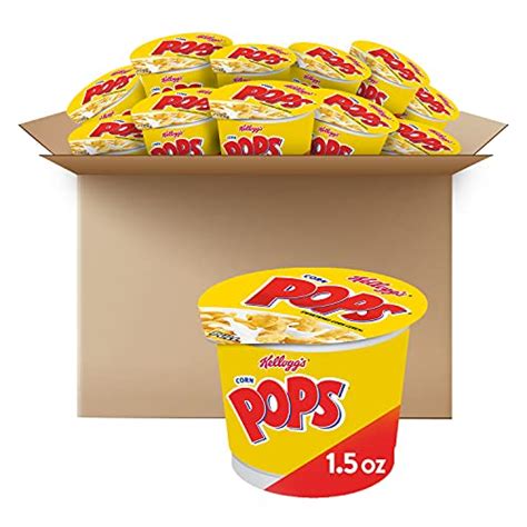 Reviews For Corn Pops Kelloggs Corn Pops Breakfast Cereal In A Cup