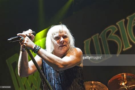 Singer Bernie Shaw Of Uriah Heep Performs Live In Support Of Status