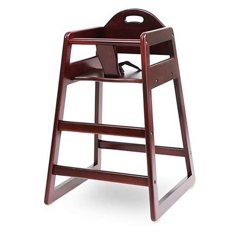 La Baby® Solid Wood High Chair Buybuy Baby