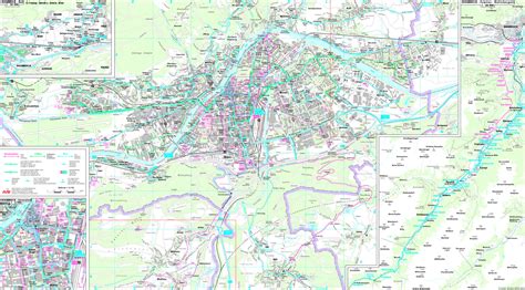 Detailed City Map Of Innsbruck Street Map