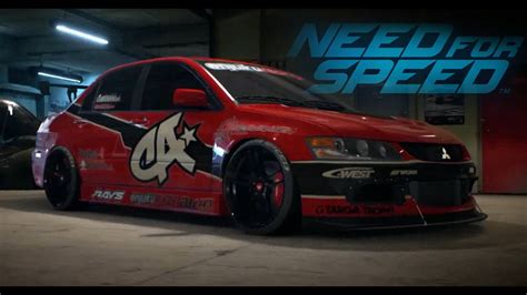 Need For Speed 2015 Trial Mitsubishi Lancer Evolution Ix Mr Edition