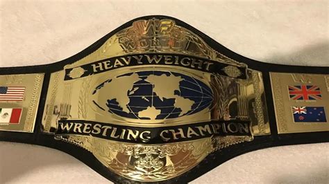 Wwe Com Top 10 Most Beautiful Title Belts In Wwe History Wrestling