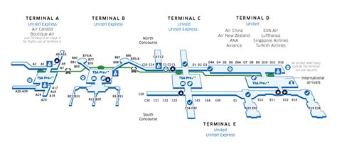 Houston International Airport Map