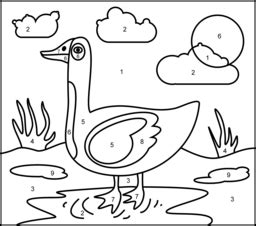 Introduces 4 exotic animals and 10 colours. Goose Coloring Page. Printables. Apps for Kids.