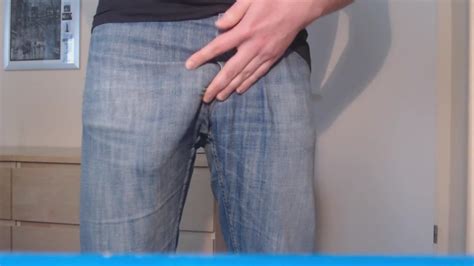 Bulge In Light Jeans From Soft To Cum Buddylongdong