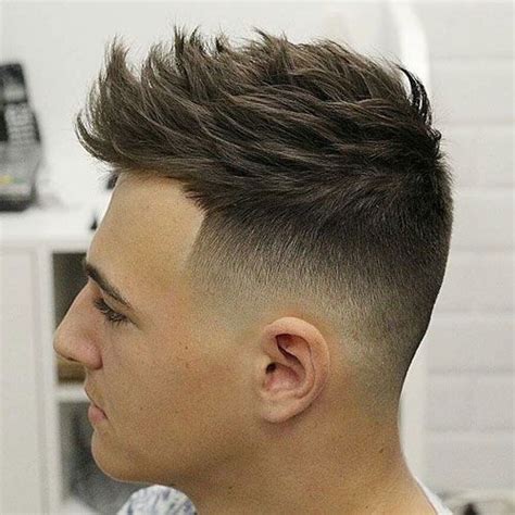 If your normal look is a side part, style a quiff or spike your hair. 23 Best Edgy Men's Haircuts (2020 Update) | Fade haircut ...