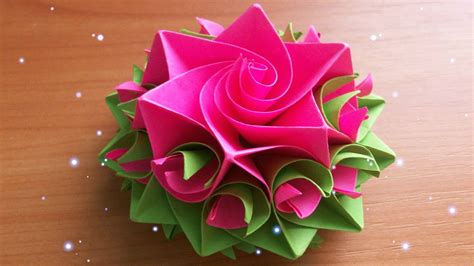 Diy Handmade Crafts How To Make Amazing Paper Rose Origami Flowers