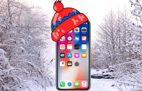 Iphone X Suffering From Cold Weather Screen Freezing Apple Software