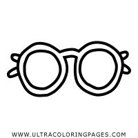 Eyeglasses Coloring Page Ultra Coloring Pages