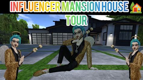 Influencer Mansion House 🏡 Tour Avakin Life Cindrellaavakinlife