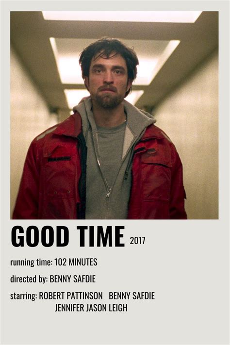 Good Time Movie Poster In 2021 Movie Posters Minimalist Film Posters
