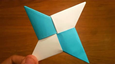 How To Make A Paper Ninja Star That Flies Far Youtube