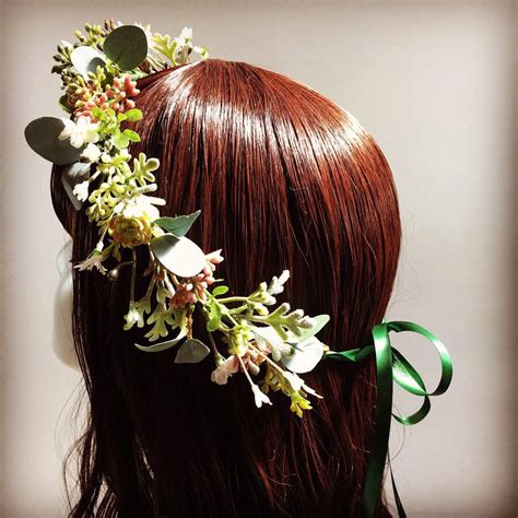 Greenery Crown - Eucalyptus Crown - Greenery Headpiece - Greenery Vine - Eucalyptus Hairpiece ...