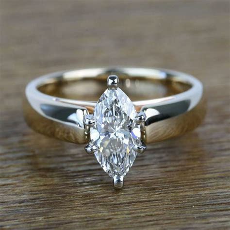 Luxurit 2 Carat Marquise Diamond Ring Marquise Cut Engagement Etsy