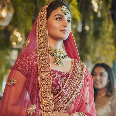 alia bhatt becomes a picture perfect bride as manyavar mohey ropes her in as its brand