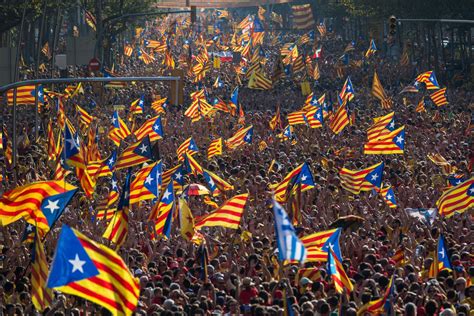 Thousands Rally For Catalan Independence In Barcelona Nbc News