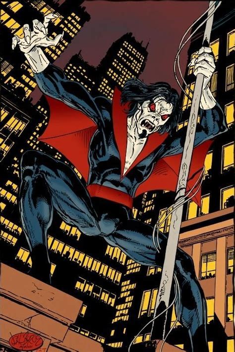 Morbius Morbius The Living Vampire Marvel Comics Art Spiderman Comic