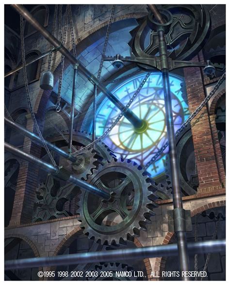 Anime Clock Tower Background Wallpaper Site