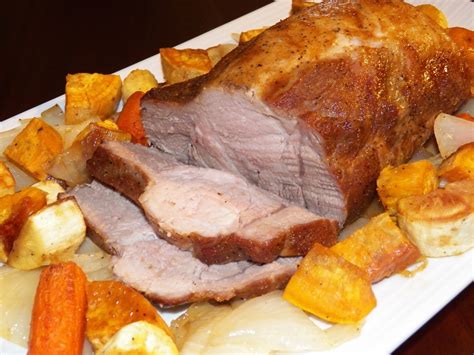 Easy Pork Roast With Roasted Vegetables In Good Flavor Great