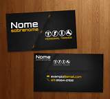 Sample Personal Trainer Business Cards Pictures