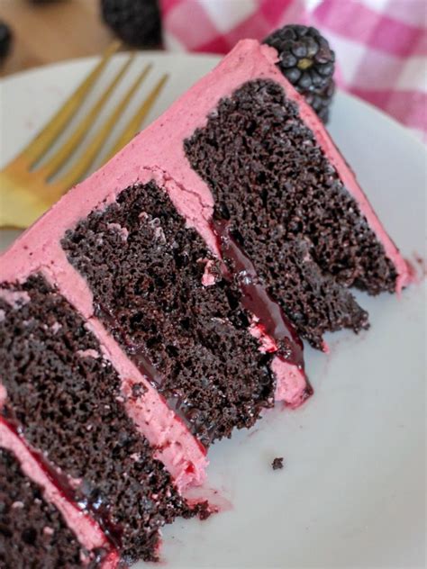 Chocolate Blackberry Cake Cake By Courtney