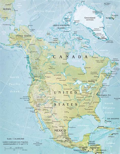 South America Physical Map Labeled Recent The United States Us With