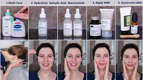 The Ordinary Skincare Routine For Oily Acne Prone Skin Youtube