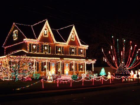 Christmas House Lights Ideas Pink Lover