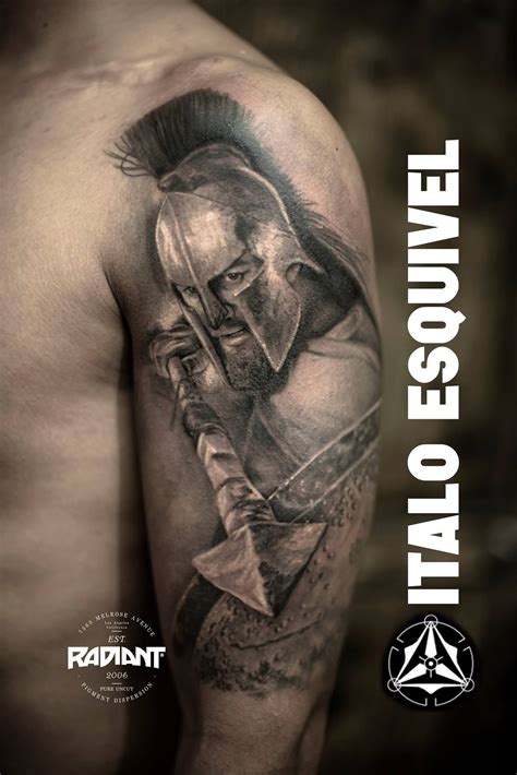 Leonidas 300 Leonidas Warrior Spartan Italoesquivelstudio Tattoo