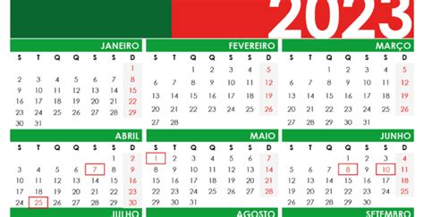 Calendário 2023 Brasil Calendarena