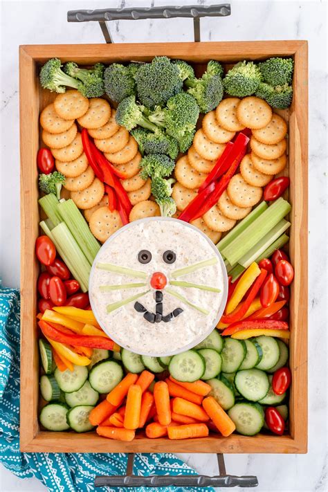 Easter Bunny Veggie Tray Made To Be A Momma