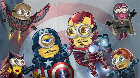 Minion Avengers Wallpaperhd Superheroes Wallpapers4k Wallpapers