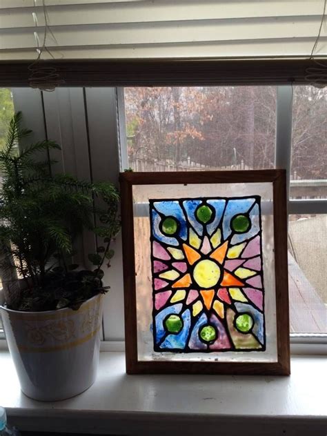 Pin On Faux Stained Glass Art