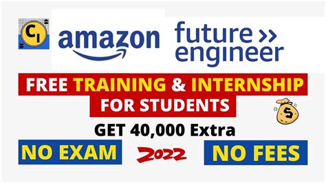 Amazon Future Engineer Scholarship Free Training And Internship By