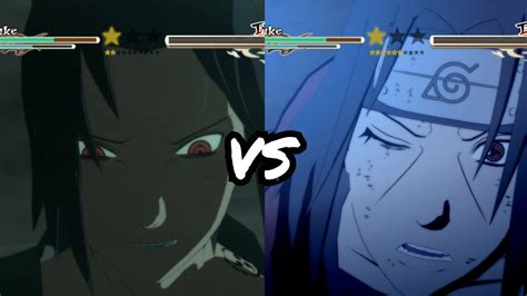Sasuke Vs Itachi Boss Fight Naruto Shippuden Ultimate Ninja Storm 2