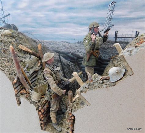 Intricacies Of World War I Trench Warfare Shown In Scale Models