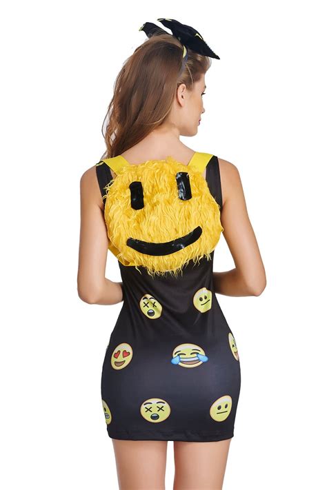 Happy Face Emoji Costume