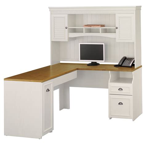 How Specious L Shaped Computer Desk With Hutch
