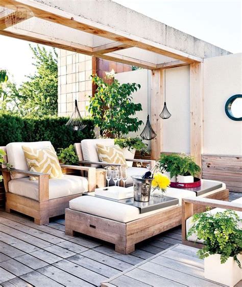 43 Modern Terrace Furniture Design To Beautify Your Outdoors Homemydesign