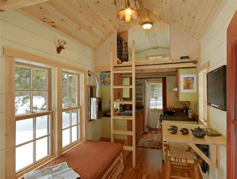 Small Rustic Interior Design For A Tiny House Trendir