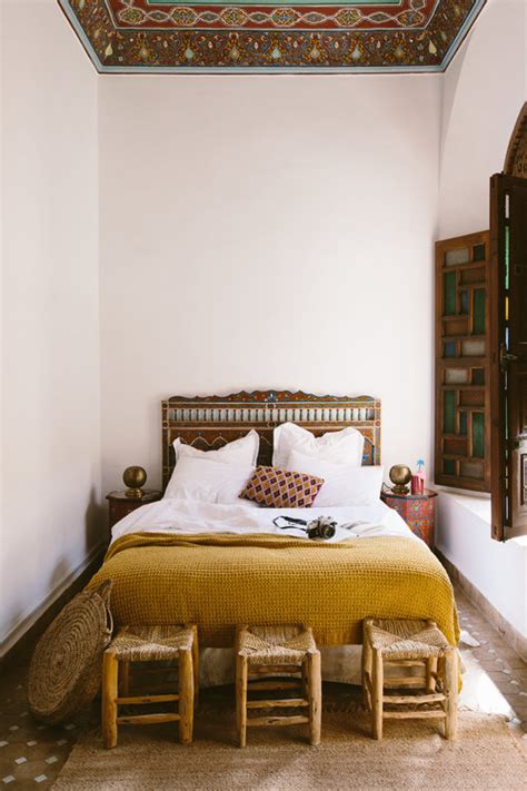riad jardin secret marrakech moroccan bedroom home modern cozy living room