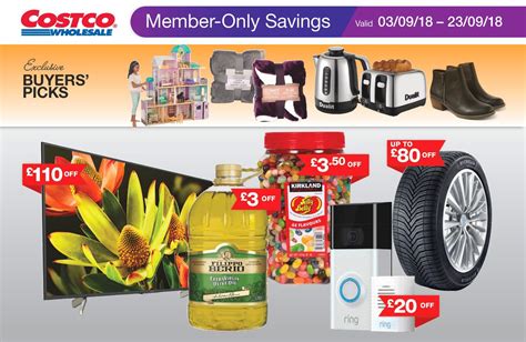 Costco Offers 3rd - 23rd September 2018 - http://www.olcatalogue.co.uk/costco/costco-offers.html ...