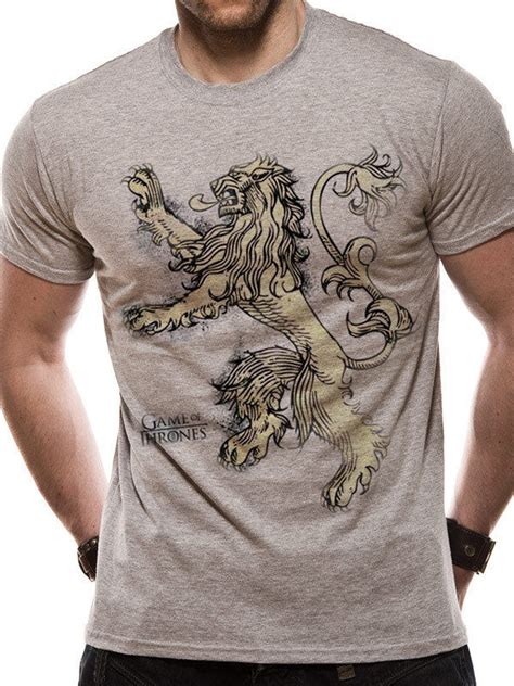 Game Of Thrones House Lannister Sigil Official Unisex T Shirt Buy Game