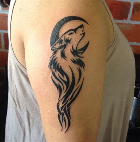 130 Best Wolf Tattoos For Men 2020 Howling Lone Tribal Designs