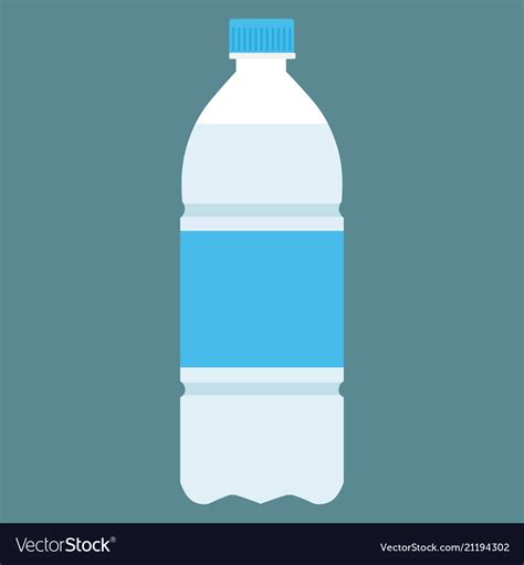 Plastic Bottle Of Fresh Water Icon Royalty Free Vector Image