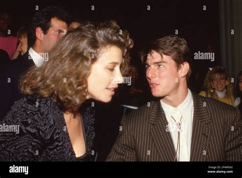 Mimi Rogers And Tom Cruise 1986 Credit Ralph Dominguezmediapunch