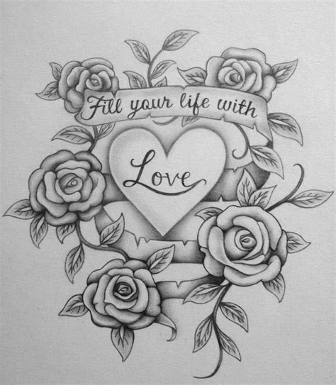 Voir plus d'idées sur le thème dessin fleur, comment dessiner une fleur, comment dessiner. 1001 + tutos et idées pour réaliser un dessin d'amour ...