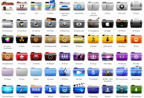 Windows 10 Folder Icon Pack At Collection Of Windows