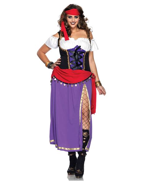 Fortune Teller Costume Plus Size For Carnival Horror